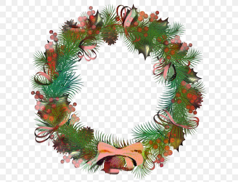 Wreath Christmas Ornament Christmas Day Pine, PNG, 640x626px, Wreath, Christmas Day, Christmas Decoration, Christmas Ornament, Colorado Spruce Download Free