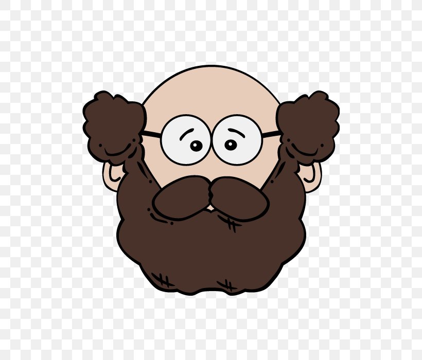 Beard Man Clip Art, PNG, 500x700px, Beard, Cartoon, Eyewear, Facial Hair, Fictional Character Download Free