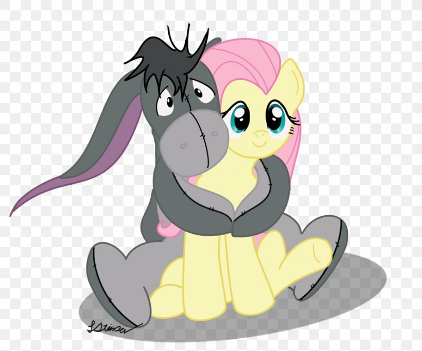 Eeyore Winnie The Pooh Piglet Fluttershy Tigger, PNG, 888x739px, Eeyore, Animated Cartoon, Art, Bird, Carnivoran Download Free