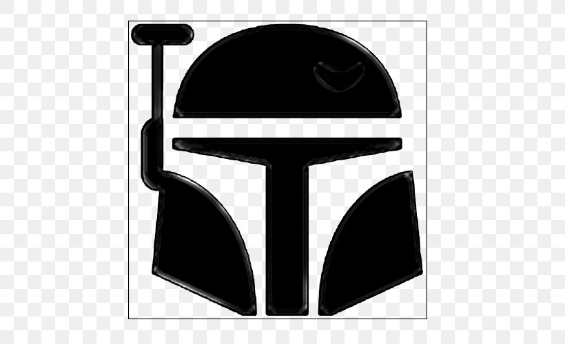 Boba Fett Anakin Skywalker Star Wars Day Silhouette, PNG, 500x500px, Boba Fett, Anakin Skywalker, Black, Black And White, Bounty Hunter Download Free