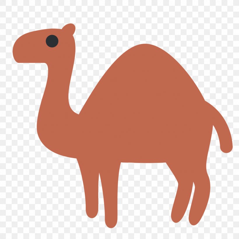Dromedary Bactrian Camel Emoji Sticker, PNG, 1024x1024px, Dromedary, Animal, Animal Figure, Arabian Camel, Bactrian Camel Download Free