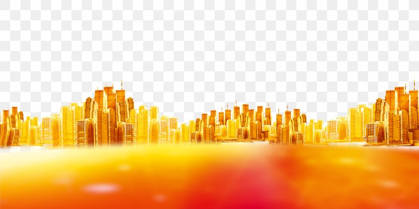 Gold Download Icon, PNG, 1000x500px, Gold, Architecture, Archive, City, Orange Download Free