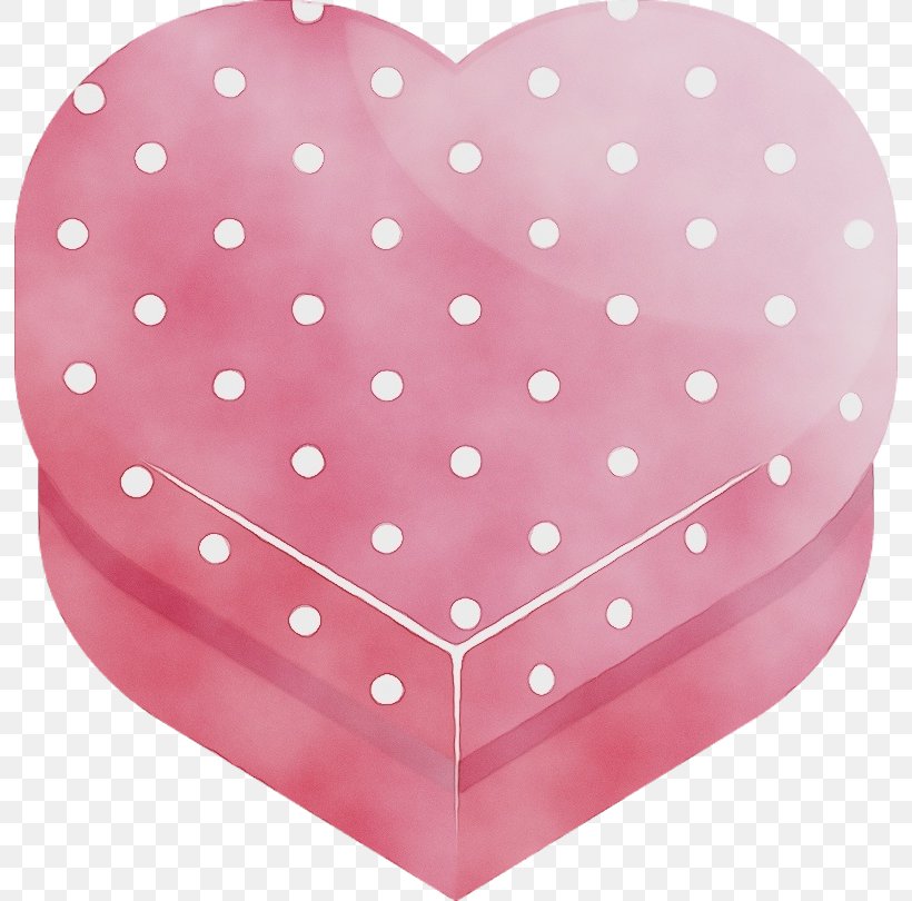 Polka Dot, PNG, 794x810px, Watercolor, Heart, Paint, Pink, Polka Dot Download Free