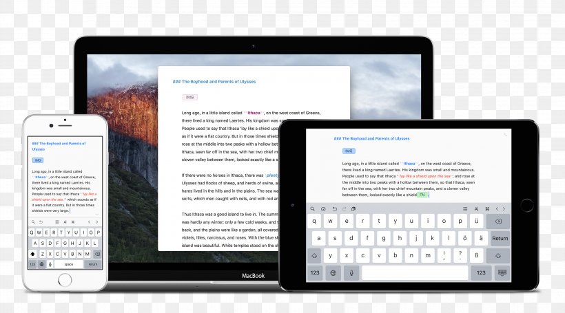 Ulysses Text Editor MacOS Apple, PNG, 3402x1890px, Ulysses, App Store, Apple, Brand, Communication Download Free