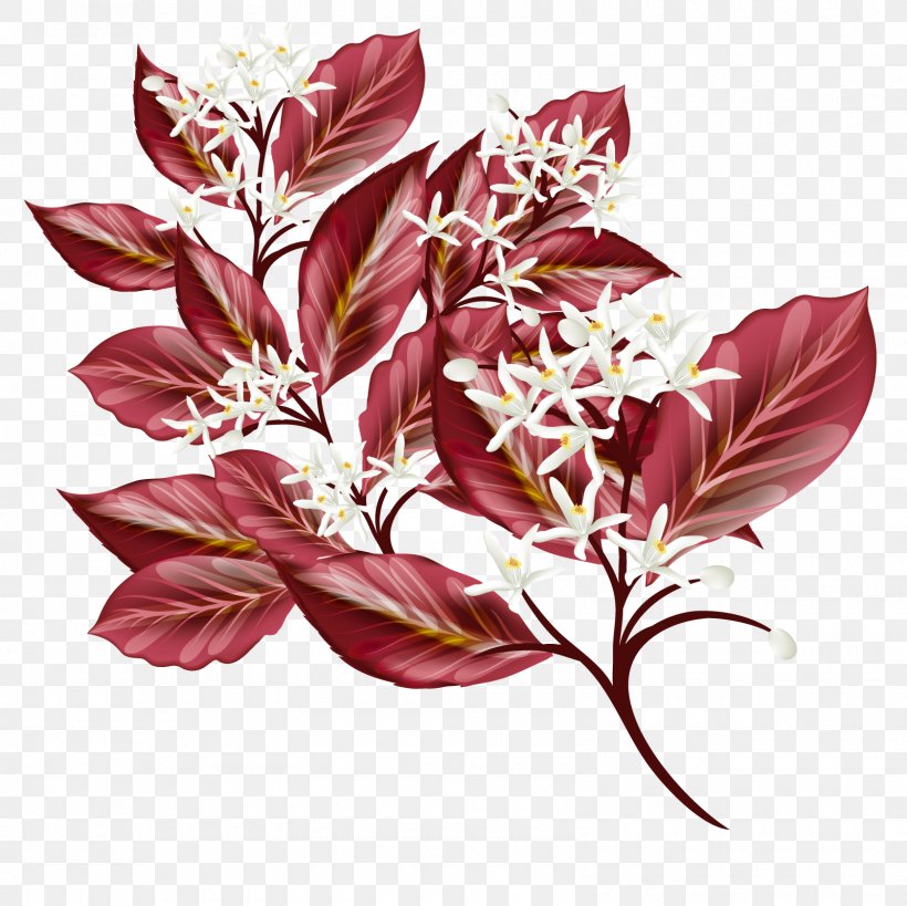 Vector Leaves And Flowers, PNG, 1600x1600px, Flower, Cut Flowers, Floral Design, Floristry, Flowering Plant Download Free