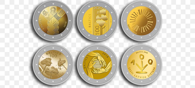 2 Euro Commemorative Coins Baltic States 2 Euro Coin Euro Coins, PNG, 700x372px, 2 Euro Coin, 2 Euro Commemorative Coins, Coin, Baltic States, Bank Of Latvia Download Free