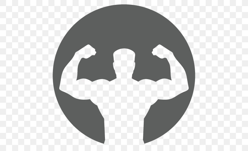 Android Symbol, PNG, 500x500px, Android, Black And White, Bodybuilding, Hand, Head Download Free