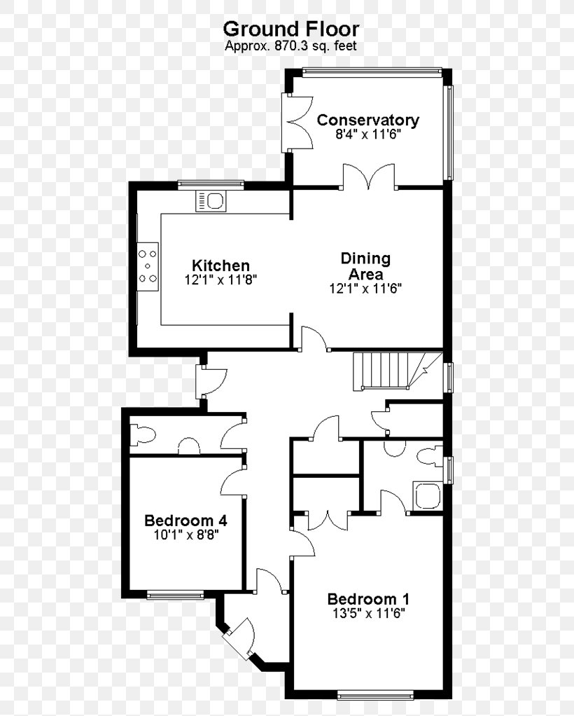 Floor Plan Fort Lauderdale Lake Emerald Drive House Pompano Beach, PNG, 520x1022px, Floor Plan, Area, Black And White, Diagram, Drawing Download Free
