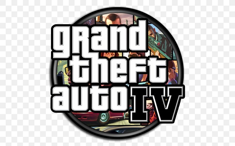 Grand Theft Auto IV Grand Theft Auto: Episodes From Liberty City, PNG, 512x512px, Grand Theft Auto Iv, Brand, Directory, Disc Jockey, Grand Theft Auto Download Free