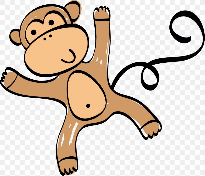 Monkey Clip Art, PNG, 861x740px, Monkey, Autocad Dxf, Carnivoran, Cartoon, Coreldraw Download Free