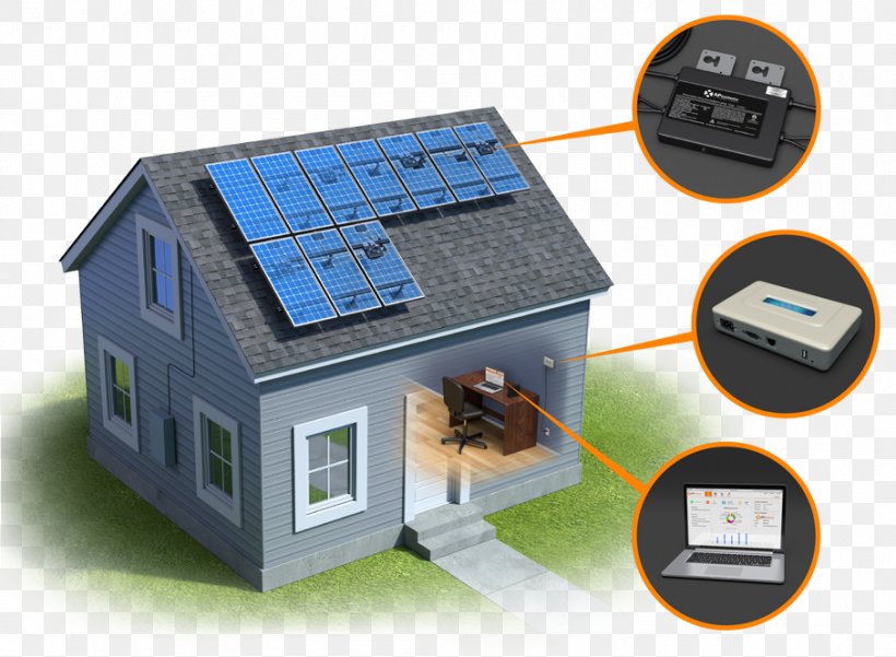 Solar Micro-inverter Solar Power Power Inverters System Solar Inverter, PNG, 907x665px, Solar Microinverter, Apsystems, Electric Power System, Electrical Grid, Energy Download Free