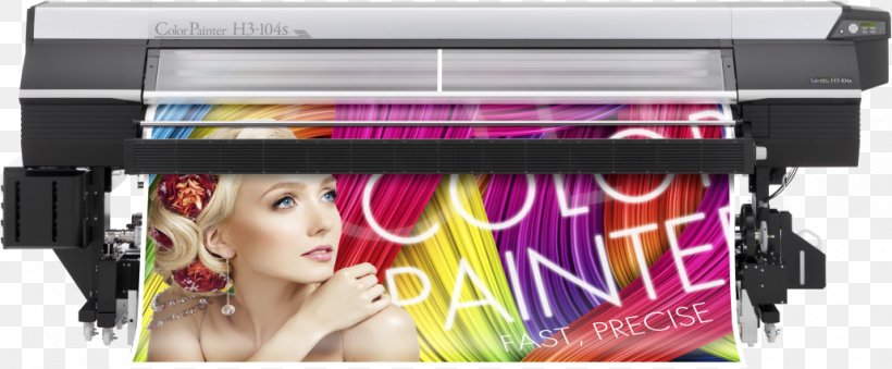 Wide-format Printer Inkjet Printing Inkjet Printing, PNG, 1030x426px, Wideformat Printer, Brand, Canon, Color, Color Printing Download Free