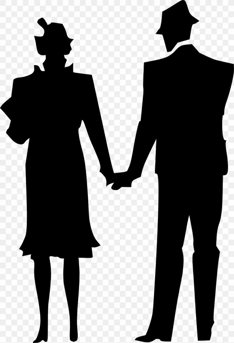 Husband Marriage Wife Clip Art, PNG, 873x1280px, Husband, Black And White, Couple, Echtpaar, Family Download Free