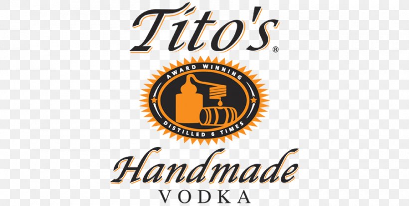 Tito's Vodka Logo Font Brand, PNG, 900x455px, Vodka, Bottle, Brand, Label, Liter Download Free