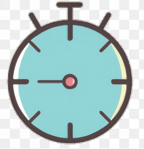Clock Aqua - Clock Background PNG