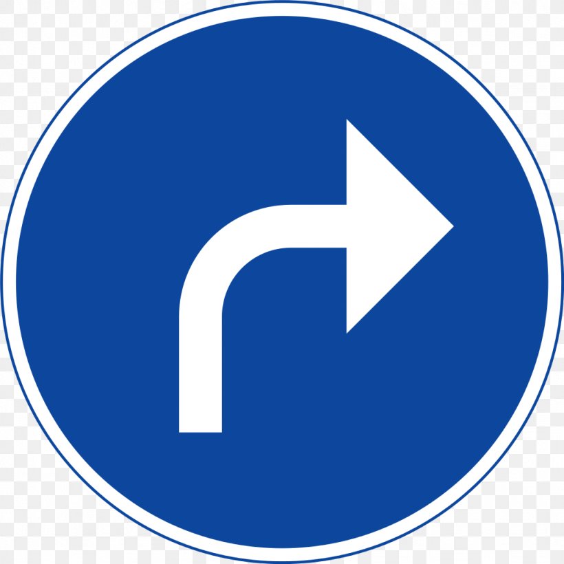 Mandatory Sign Road Carriageway Traffic Sign Lane, PNG, 1024x1024px, Mandatory Sign, Area, Blue, Brand, Carriageway Download Free