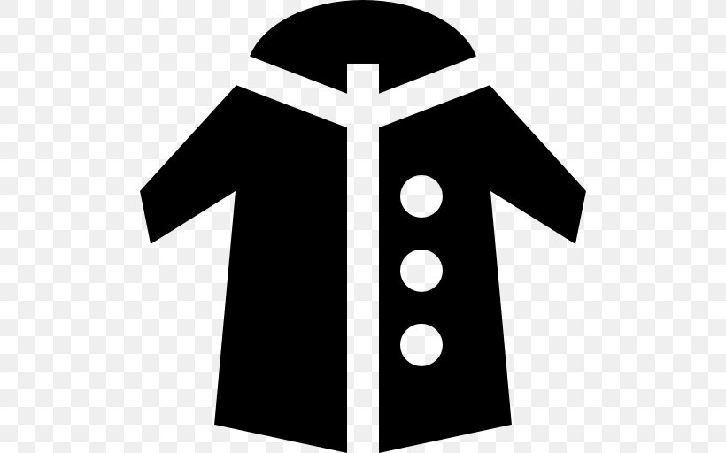 Raincoat Sleeve Clothing Trench Coat, PNG, 512x512px, Coat, Black And White, Button, Clothing, Cross Download Free