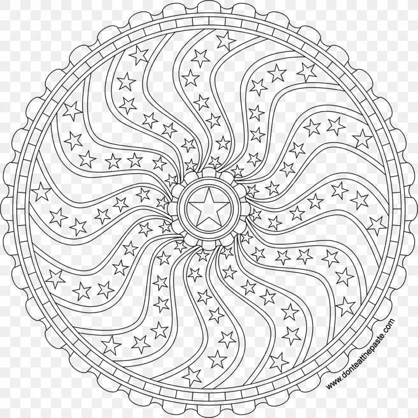 Mandala Coloring Book Drawing Meditation Adult, PNG, 1600x1600px, Mandala, Adult, Area, Artwork, Bicycle Wheel Download Free