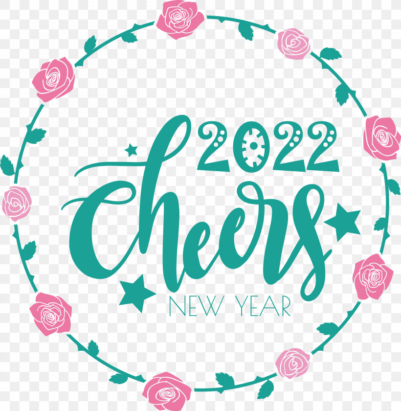 2022 Cheers 2022 Happy New Year Happy 2022 New Year, PNG, 2927x3000px, Logo, Cartoon, Line Art, Typography Download Free