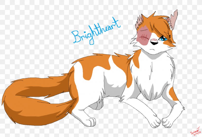 Brightheart Cats Of The Clans Into The Wild Warriors Fan Art, PNG, 1024x693px, Brightheart, Art, Big Cats, Carnivoran, Cat Download Free