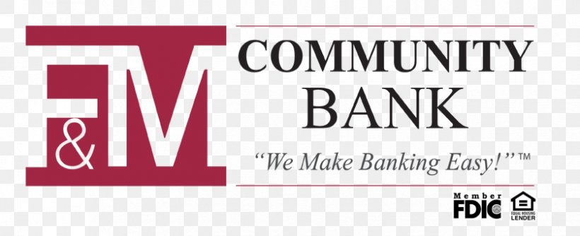 F & M Community Bank Business Community Health, PNG, 838x342px, Community, Advertising, Alameda County Community Food Bank, Area, Bank Download Free