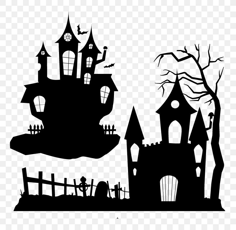 Halloween Ghost Party Clip Art, PNG, 800x800px, Halloween, Art, Black, Black And White, Fictional Character Download Free