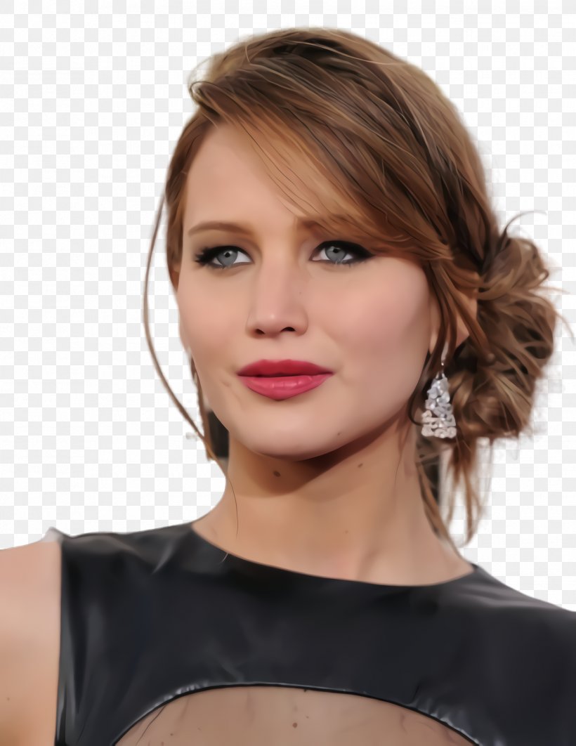 Bride Cartoon, PNG, 1756x2276px, Jennifer Lawrence, Actress, Bangs, Beauty, Black Hair Download Free