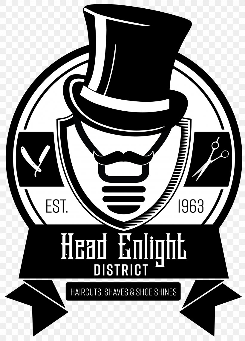 HED Head Enlight District Barber & Store Beard Headgear Font, PNG, 1920x2671px, Beard, Amsterdam, Barber, Black And White, Brand Download Free