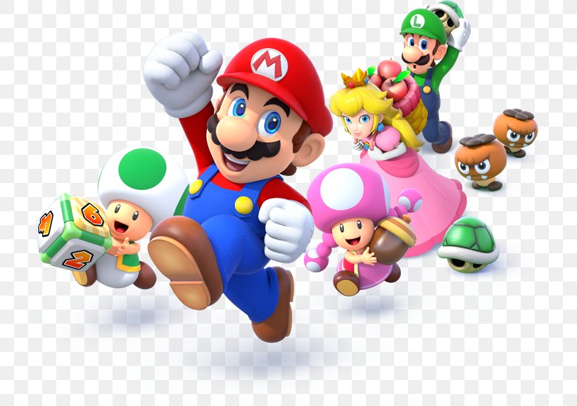 Mario Party Star Rush Luigi Princess Peach Toad Mario Bros., PNG, 744x577px, Mario Party Star Rush, Figurine, Luigi, Mario, Mario Bros Download Free