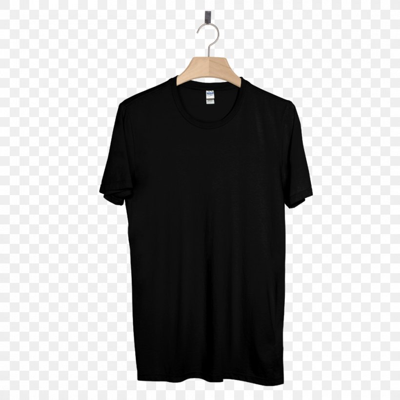 T-shirt Clothing Neckline Sleeve, PNG, 1000x1000px, Tshirt, Active Shirt, Black, Bluza, Button Download Free