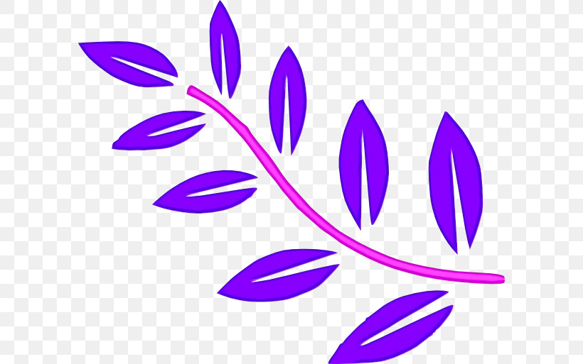 Purple Violet Lilac Plant Leaf, PNG, 600x513px, Watercolor, Flower, Leaf, Lilac, Paint Download Free