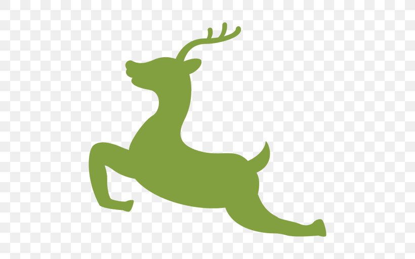 Reindeer Christmas Santa Claus Canidae, PNG, 512x512px, Reindeer, Amphibian, Antler, Canidae, Carnivoran Download Free