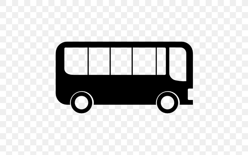 Airport Bus Public Transport, PNG, 512x512px, Bus, Airport Bus, Area, Black, Bus Stop Download Free