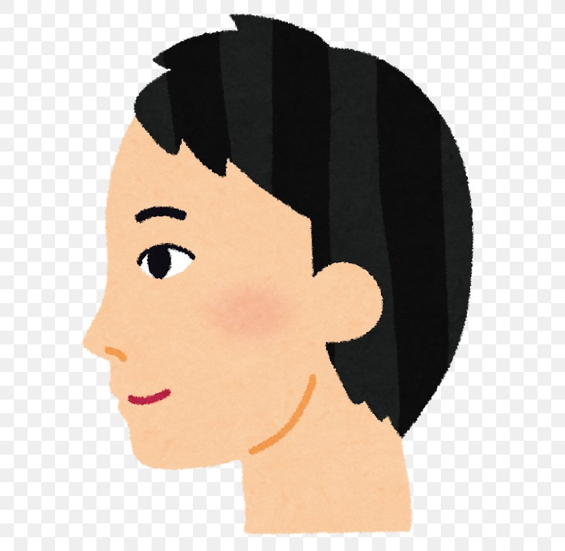 いらすとや Ayumi Sakai Illustrator Yokogao, PNG, 684x800px, Illustrator, Cartoon, Cheek, Chin, Ear Download Free