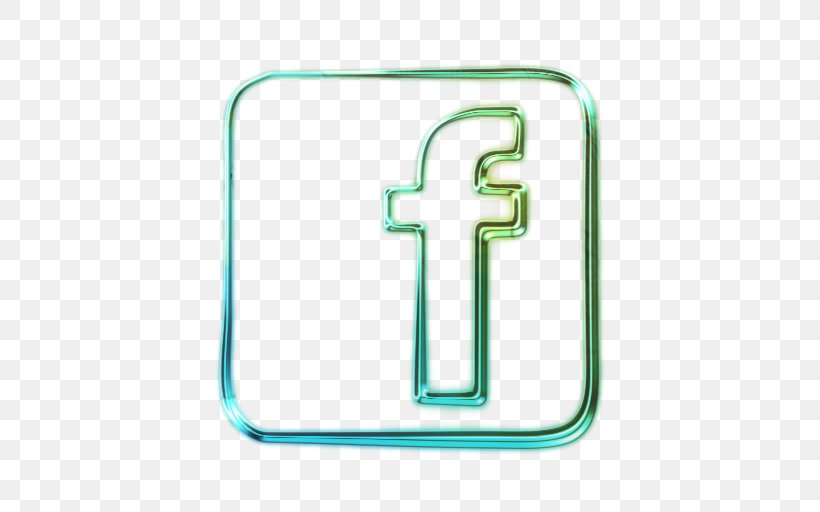 Facebook Symbol, PNG, 512x512px, Facebook, Material Property, Rectangle, Symbol, Turquoise Download Free