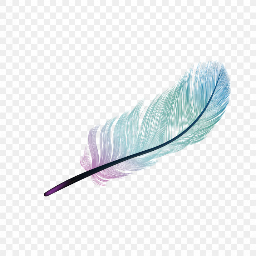 Feather, PNG, 1181x1181px, Feather, Natural Material, Pen, Quill, Turquoise Download Free
