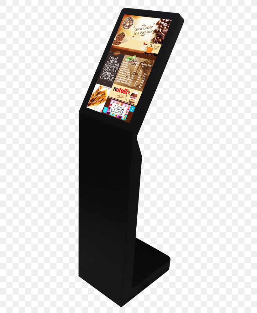 Interactive Kiosks Digital Signs Touchscreen Information, PNG, 615x999px, Interactive Kiosks, Android, Computer Monitors, Data, Digital Data Download Free