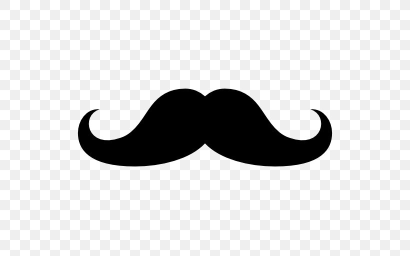 Moustache Beard Clip Art, PNG, 512x512px, Moustache, Beard, Black, Black And White, Drawing Download Free