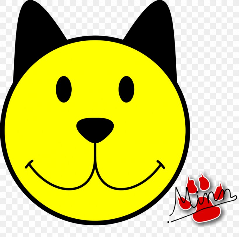 Smiley Whiskers Text Messaging Clip Art, PNG, 900x894px, Smiley, Black And White, Cat, Emoticon, Happiness Download Free