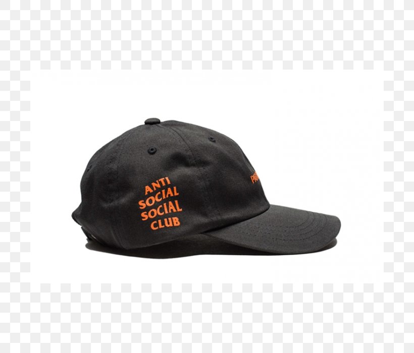 Baseball Cap Anti Social Social Club Hat Hoodie, PNG, 700x700px, Baseball Cap, Anti Social Social Club, Beanie, Black, Brand Download Free