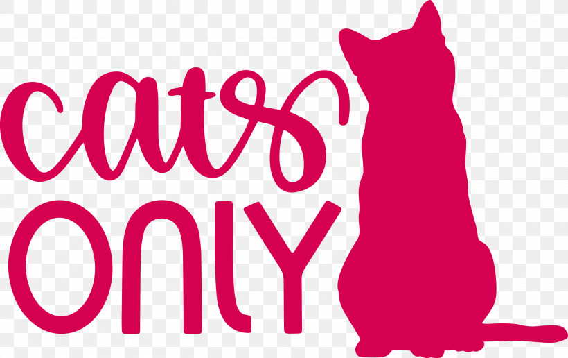 Cats Only Cat, PNG, 3000x1891px, Cat, Biology, Dog, Logo, Meter Download Free