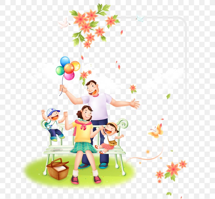 Playing On The Grass Family Promotional Template., PNG, 668x761px, Poster, Area, Art, Child, Clip Art Download Free