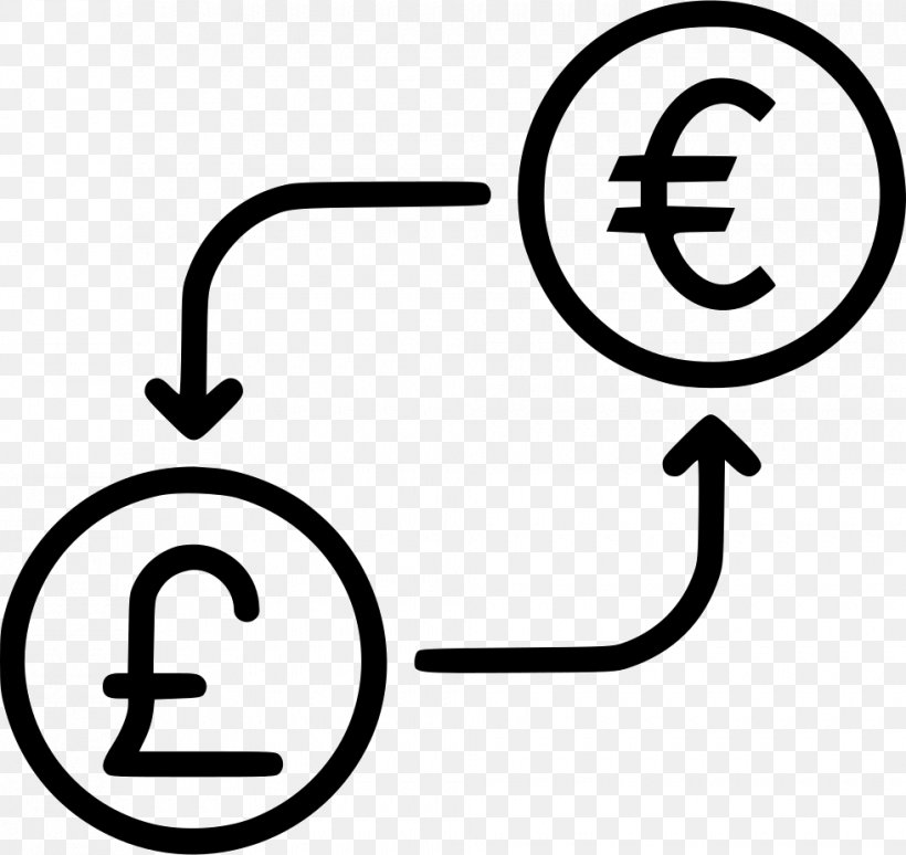 Pound Sterling Euro Pound Sign Currency Money, PNG, 980x926px, Pound Sterling, Area, Bank, Black And White, Brand Download Free