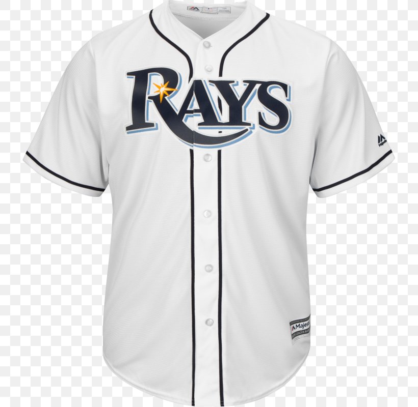 Tampa Bay Rays MLB Majestic Athletic Jersey Baseball, PNG, 731x800px, Tampa Bay Rays, Active Shirt, Baseball, Baseball Uniform, Brand Download Free