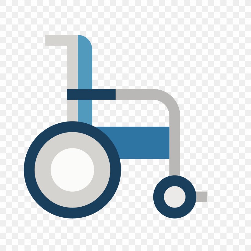 Euclidean Vector Wheelchair Icon, PNG, 1500x1500px, Wheelchair, Area, Blue, Brand, Disability Download Free