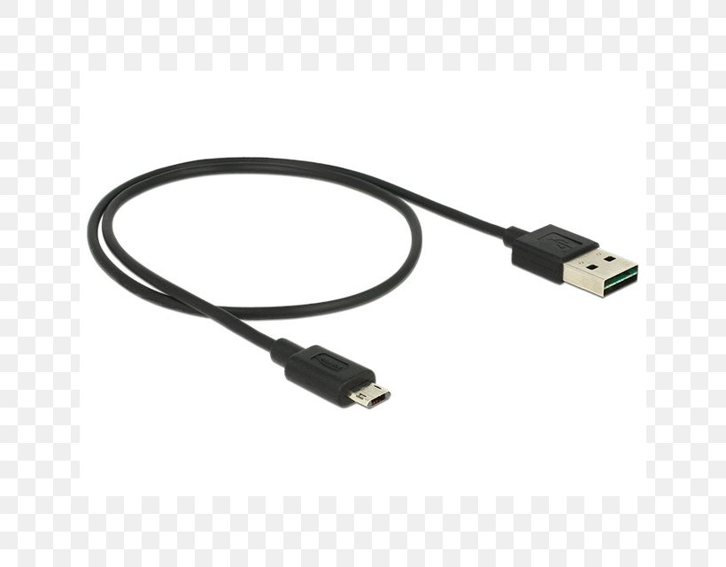 Serial Cable Micro-USB Electrical Cable HDMI, PNG, 640x640px, Serial Cable, Bit, Black, Cable, Data Transfer Cable Download Free