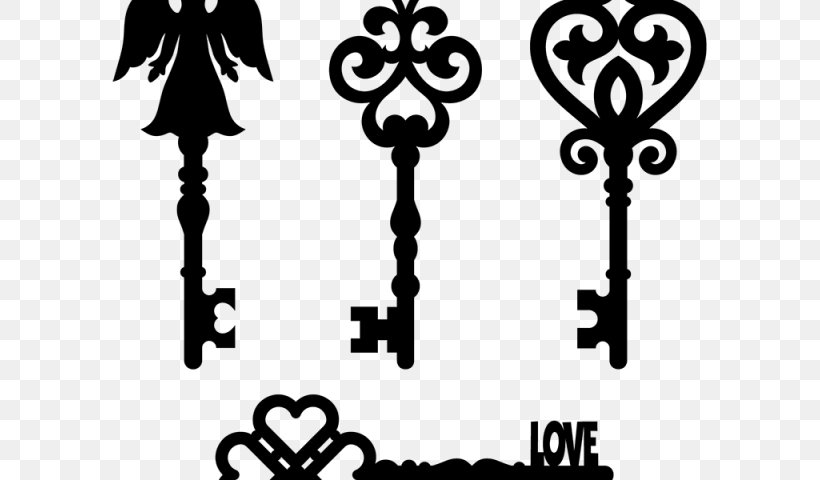 Silhouette Text, PNG, 640x480px, Silhouette, Blackandwhite, Drawing, Iron, Lock And Key Download Free