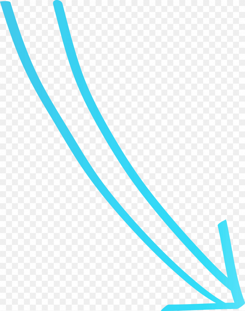 Turquoise Teal Line, PNG, 2361x3000px, Hand Drawn Arrow, Line, Paint, Teal, Turquoise Download Free