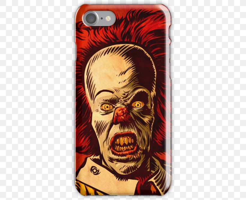 Character Clown Mobile Phone Accessories Fiction Font, PNG, 500x667px, Character, Clown, Fiction, Fictional Character, Iphone Download Free