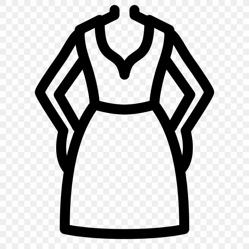 Dress Clothing Vector, PNG, 1600x1600px, Dress, Area, Black, Black And White, Clothing Download Free